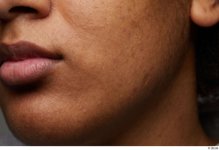 HD Face Skin Lalique Hunt cheek chin lips mouth skin…